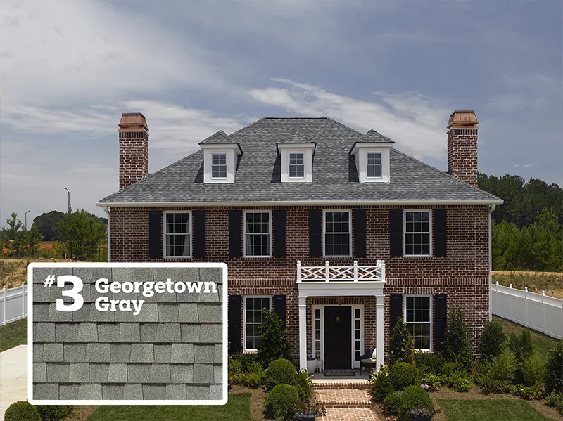 Georgetown Gray shingle roof 