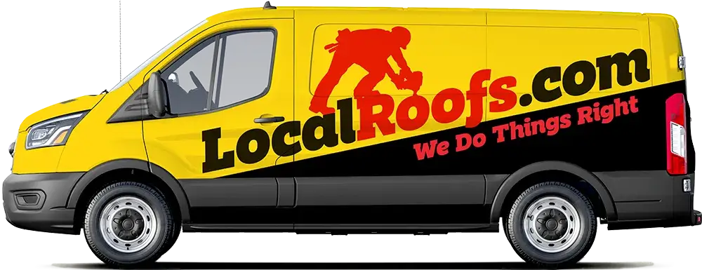 LocalRoofs transit van - We do things right