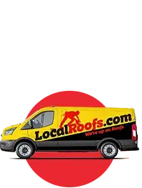 LocalRoofs wrapped van