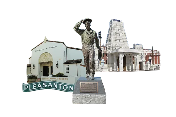 East Bay, Pleasanton, Livermore, Fremont landmarks