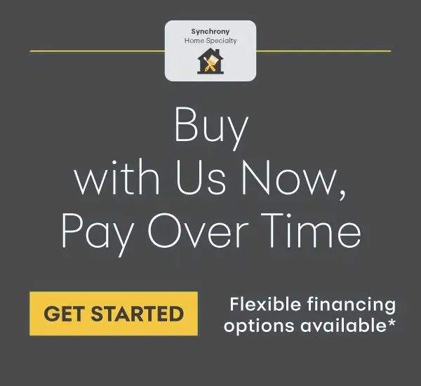 Synchrony financing - Buy now, pay over time